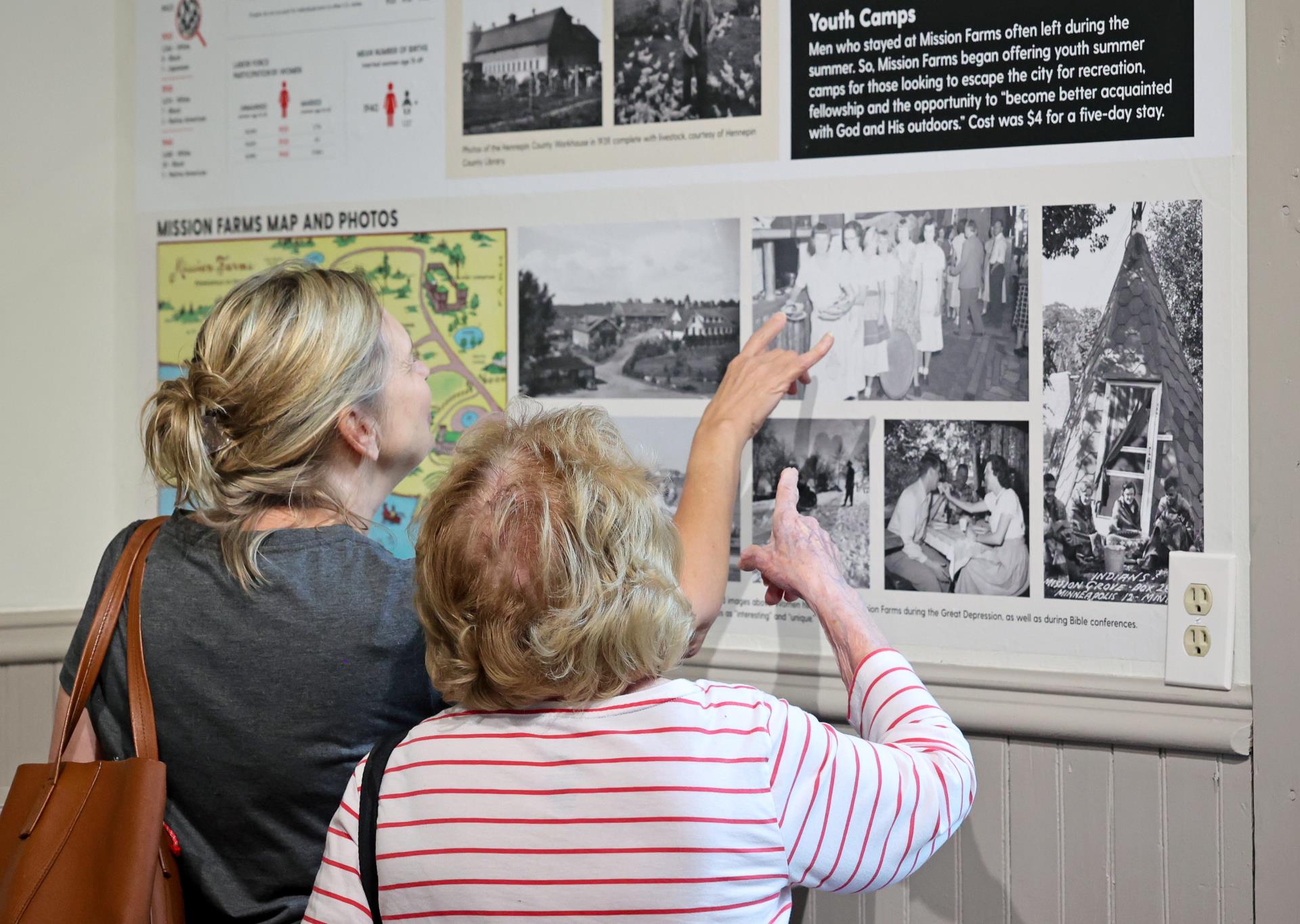 Visitors at Plymouth Old Town Hall