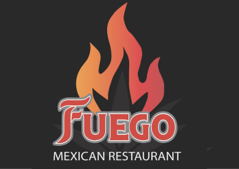 Image of Fuego logo, red with a flame