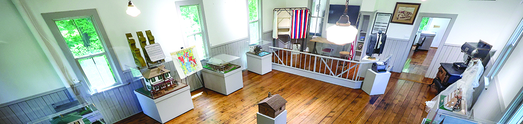 Interior shot at Old Town Hall