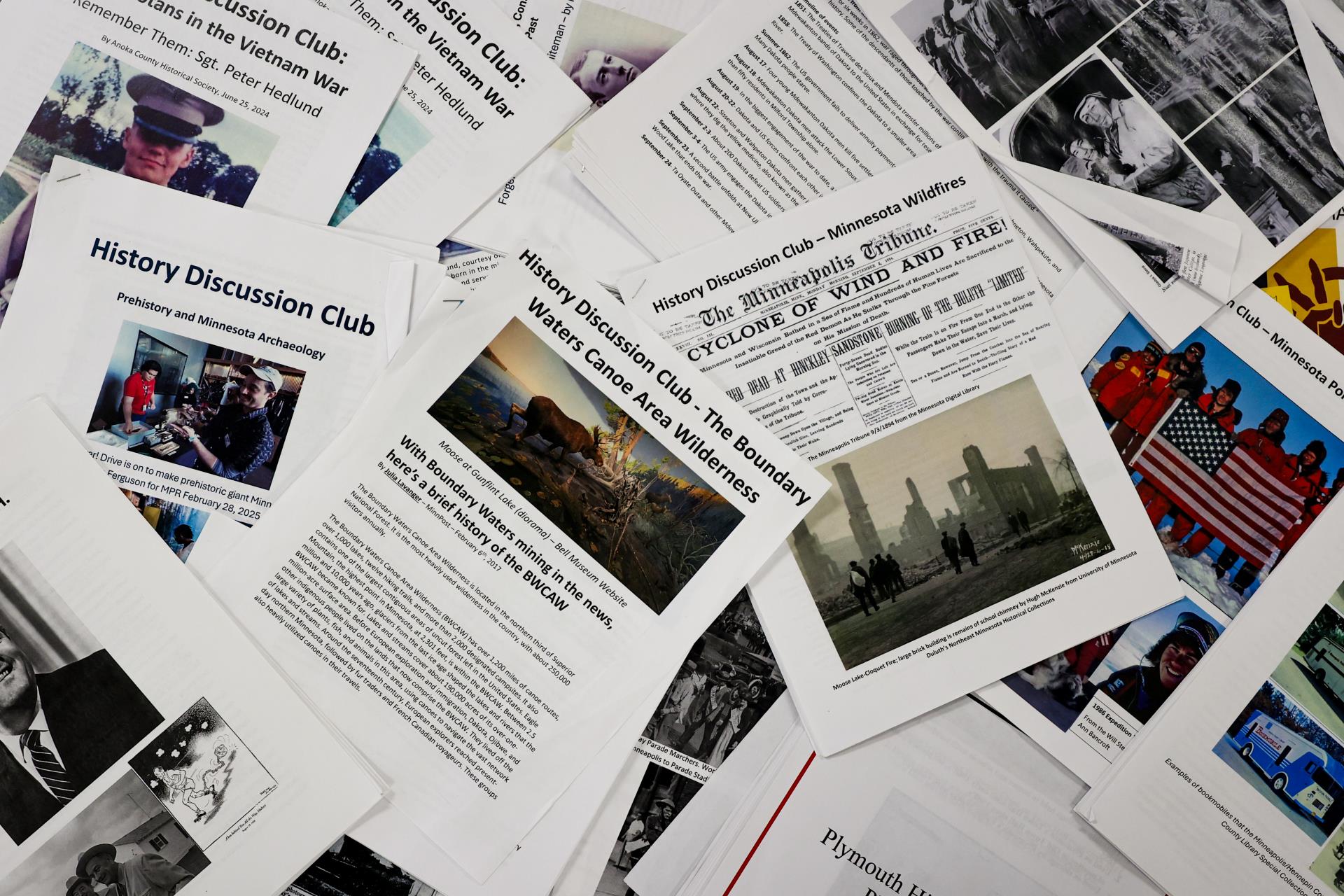 Join the History Discussion Club