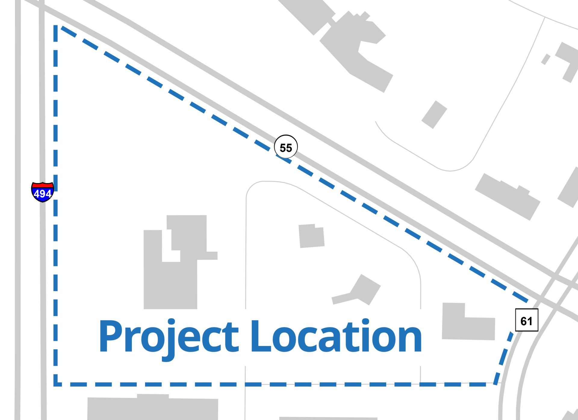 Map of the project location